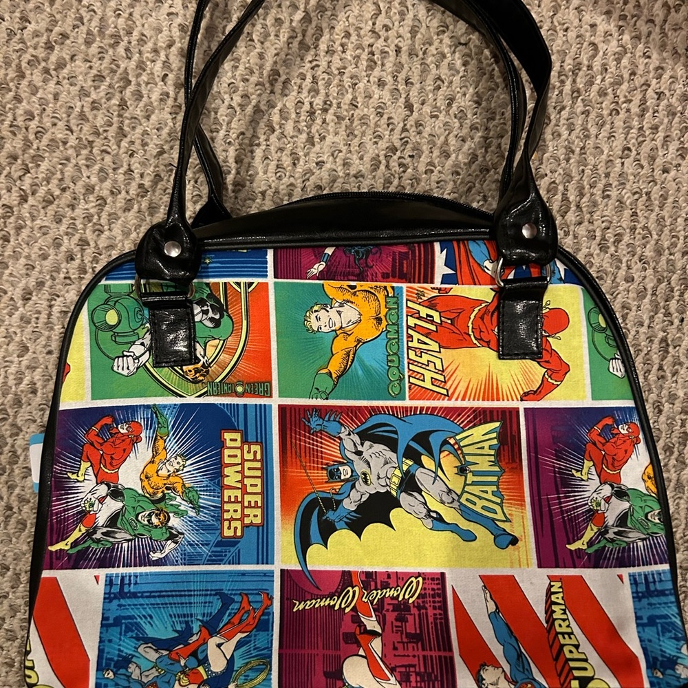 Colorful Comic Book Tote Bag